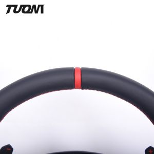 Audi Smooth Alcantara Leather Steering Wheel Carbon Fiber A6 A7