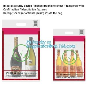 China Examination Paper Security Bags Document Evidence Tamper Evident Property on sale