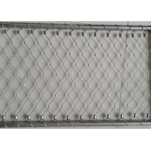Stainless Steel Cable Mesh 304 50x50mm Hole Balustrade Netting