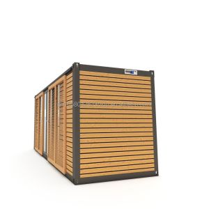 Hotel Accommodation 20ft Prefabricated Container Office House with Wooden