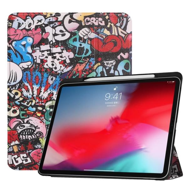 iPad Pro 11 Smart Case with Pencil Holder Leahter iPad Pro 11 2018 Cover
