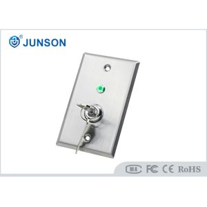 Quality Two Colored LED Indication Door Release Button With Stainless Steel Plate for sale