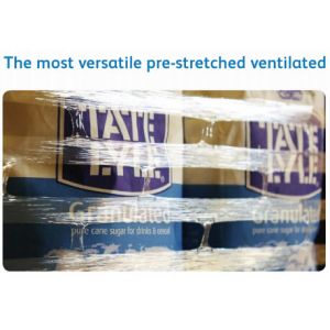 STRETCHED VENTILATED FILM,PRE-STRETCHED VENTILATED FILM, machine wrap ventilated