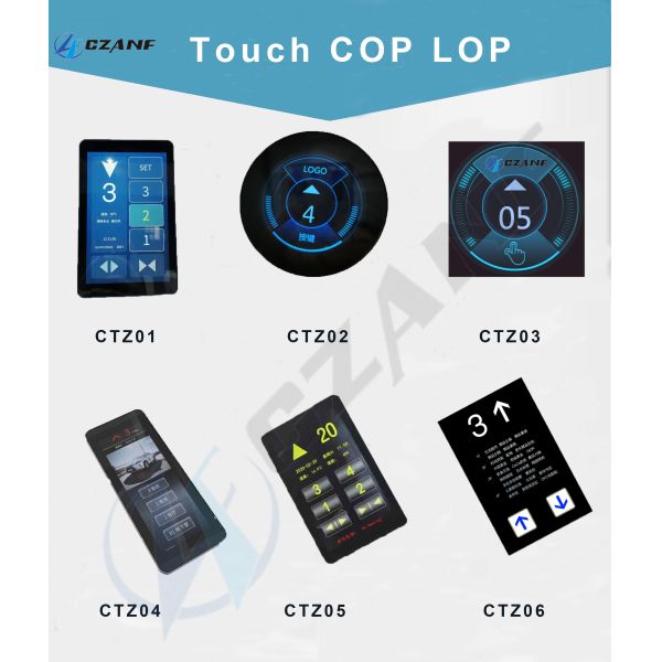 10.4'' Elevator TFT Display with DC12V/DC24V Power and ISO9001 Certification for Office Buildings