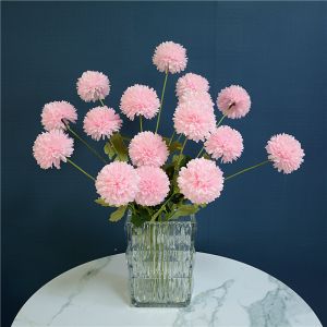 Customized Rose Red Wedding Simulation Flower Starry Sky Hydrangea Carnation