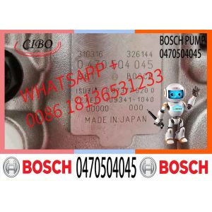 Diesel Injection Fuel Pump 0470504037 0470504045 0470504026 0470504031 diesel