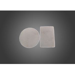 Custom Ceramic Heat Exchanger , White / Light Yellow High Technology Ceramics