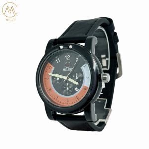 China Factory Direct Sale Black Bezel Digital Tape Moon Phase Quartz Wrist Watches on sale