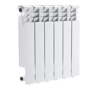 China White Powder Coating Aluminium Heating Radiators Anodized Surface on sale