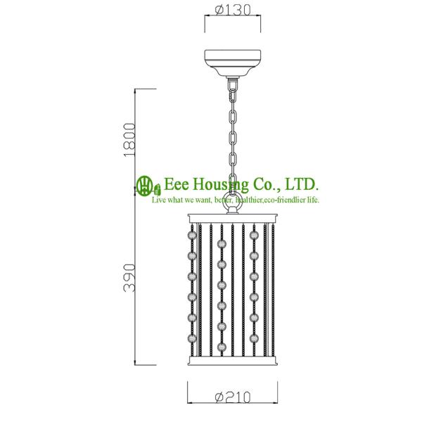 Crystal Ceiling lamp suspended ceiling lighting interior Bridcage chandeliers & pendant lights