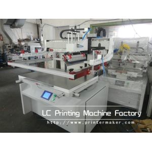 Fully Eletrical Driven Flat Bed Screen Printer With PLC Control and Servo Motor