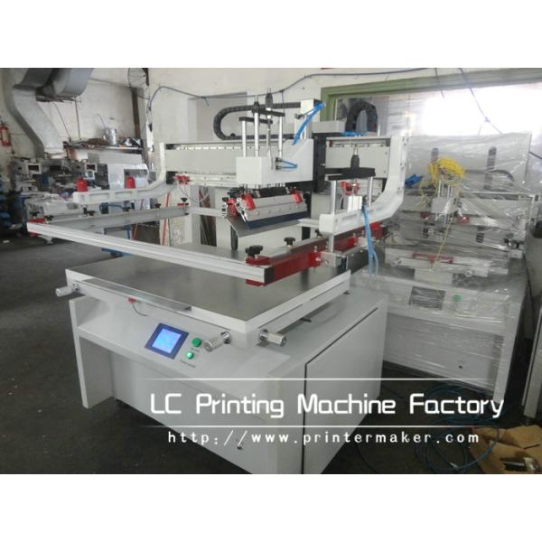 Buy Fully Eletrical Driven Flat Bed Screen Printer With PLC Control and Servo Motor at wholesale prices