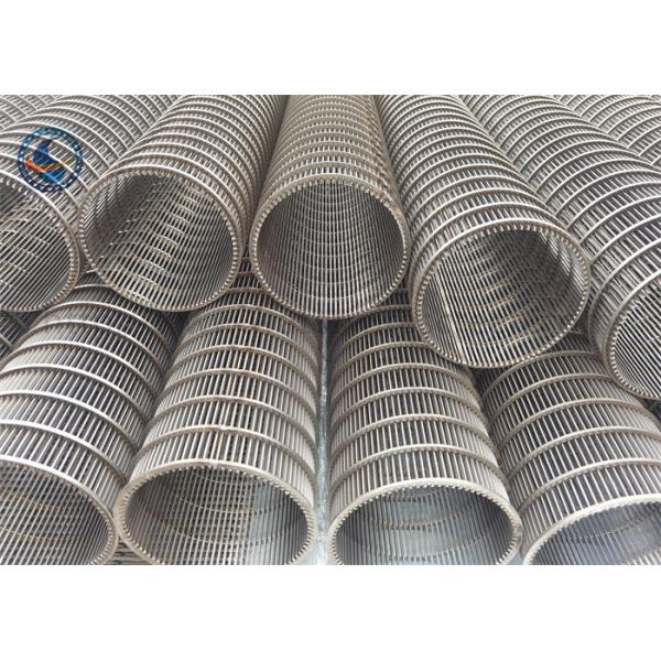 Stainless 304 Wire Wrapped Screen Johnson Backwash Filter Tube For Kitchen Cartridge