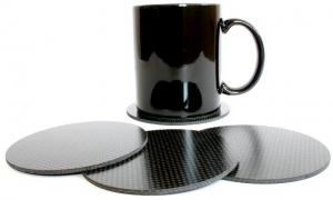 Quality Hot Sales Carbon Fiber Products Carbon Fiber Drinking Coaster for sale