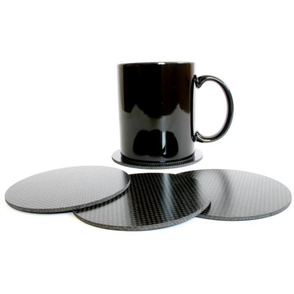 Buy Hot Sales Carbon Fiber Products Carbon Fiber Drinking Coaster at wholesale prices