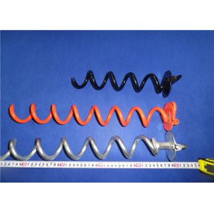 Quality Outdoor 8 Inch Folding Ring Spiral Ground Anchor Tent Stakes Heavy Duty for sale