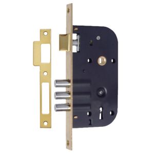 High Security Mortise Door Lock / Lock Body Deadbolt Wide Compatibility Steel / Zamak for Iron Merchandise Supply
