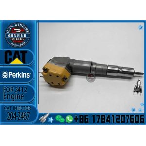 Real Fuel Injector Assembly 204-2467 204-2467 For CAT Engine 3412 Series