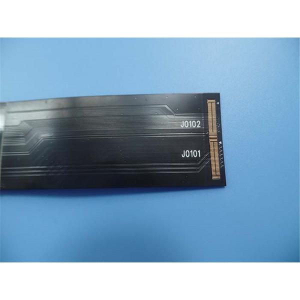 Buy Double access flexible PCBs coverlay Black Polyimide PCBs Circuit FPC Board Immersion Gold PCB at wholesale prices