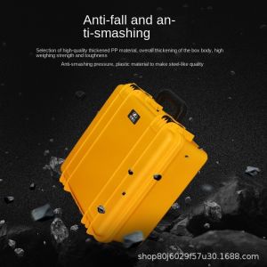 Custom Plastic Instrument Case IP67 Waterproof with Pre-cut Foam