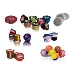 Professional Tea Powder Coffee Capsules Packaging Machine 5kw