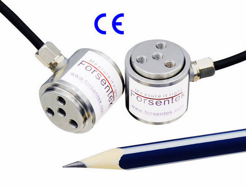 Miniature Cylindrical Force Sensor Flange-to-Flange Cylindrical Force Transducer
