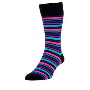 custom stripe design quality cotton socks