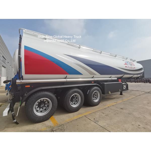 45000 Liters 3-Axle Fuel Tanker Semi Trailer for Diesel Transport