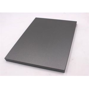 2H 730kgs/CBM Grey Matte PET Laminated MDF Panels 4x8Ft