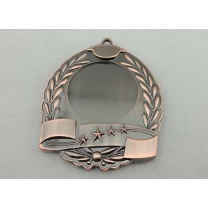 High quality Zinc Alloy / Pewter 3D Die Cast Medals for Sport Meeting, Army, Awards with Antique Copper Plating