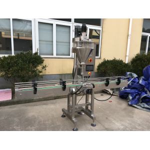 Single Head Talcum Powder Filling Machine 100 To 1000g CE