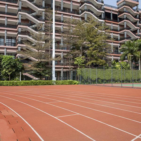 Buy Iaaf Rubber Mixed Tartan Athletic Track Spray Coat System Runway at wholesale prices