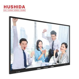 HUSHIDA 75 inch interactive whiteboard all in one interactive flat panel