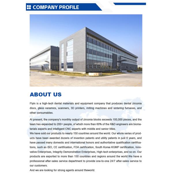 Zirconia Ceramic Denture Cad Cam Milling Burs Of Dental Milling Machine