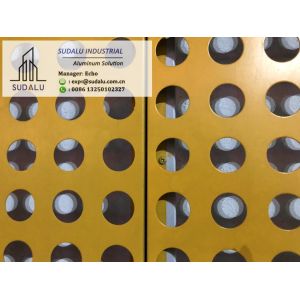 SUDALU Aluminum Facade Cladding Panel for Building Exterior Decoration Panel