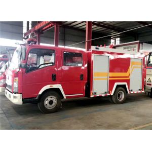 RHD Sinotruk HOWO 4X2 Fire Rescue Truck With YUCHAI Engine