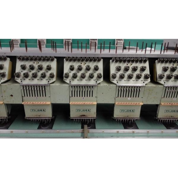 Second Hand Commercial Embroidery Sewing Machine With Automatic Color Changing