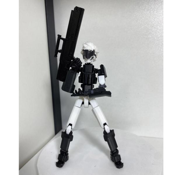 Manufacturer Wholesales 3D Printed Products Black-White Dummy13