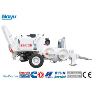 China 600mm Pulling Wheel Diameter Hydraulic Puller Machine For Overhead Stringing on sale