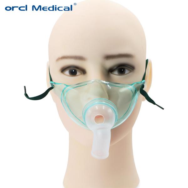 Buy Plastic PVC Disposable Tracheostomy Oxygen Mask 3 years Warranty at wholesale prices