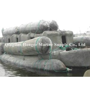 China Cylindrical Inflatable Rubber Marine Salvage Airbags on sale