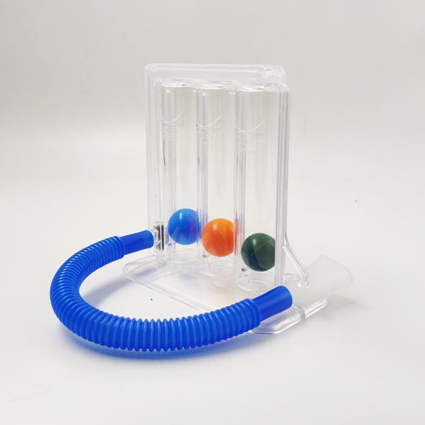 Breathing exercise equipment lung breathing trainer mouth breathing trainer vital capacity training three ball instrument