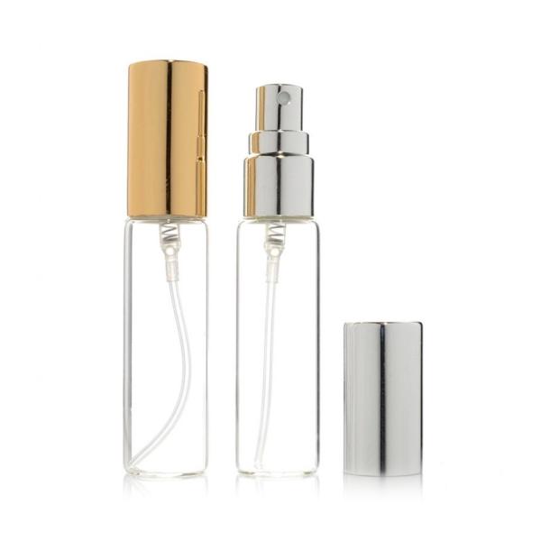 Clear Glass Portable Perfume Refillable Bottle With Fine Mist Sprayer