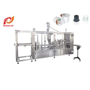 Four Lanes Tea Powder SKP-4 K Cup Filling And Sealing Machine