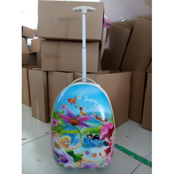 Buy egg shaped kids trolley luggage bag suitcases in baigou baoding hebei China Factor at wholesale prices