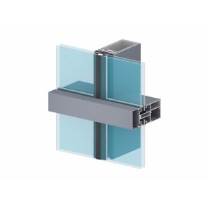 Professional Aluminium Curtain Wall Profile Thin Aluminium Extrusion Frame