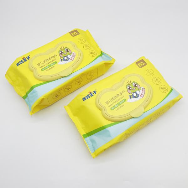 Warmer Softly Formula Baby Disposable Wet Tissue With Clean Water Unscented Smell