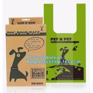 Shopping Biodegradable Compost Bags Food Packaging Supermarkt Disposable
