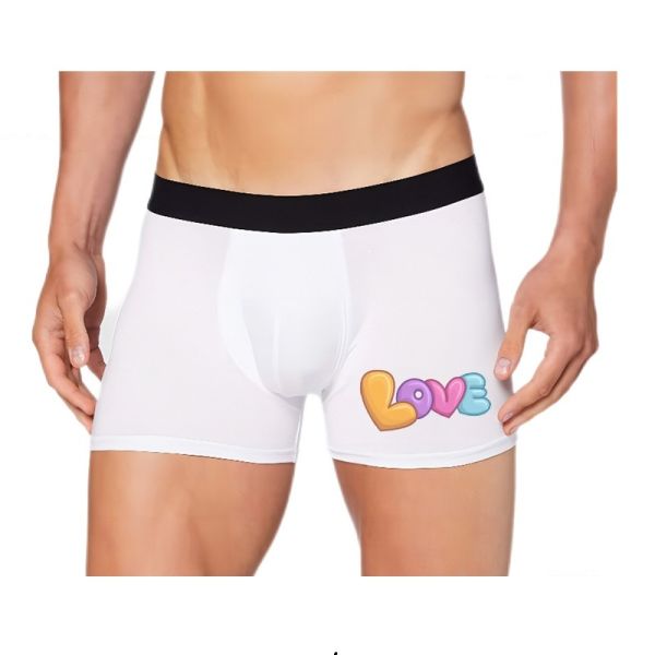 Buy Sublimation Men'S Underwear Custom Boxers Blank Sublimation Shorts For Valentine'S Day And Father'S Day Gift at wholesale prices