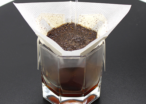 Portable Coffee Filter Tea Bag , Cold Brew Coffee Filter Bag 90 Mm X 90 Mm Size